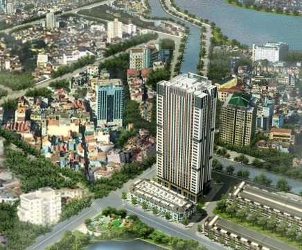 Cho thuê căn hộ chung cư 3N2VS đồ cơ bản tòa Smile Building đường Nguyễn Cảnh Dị, Đại Kim, Hoàng Mai