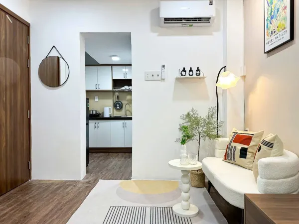 Cho thuê căn hộ Studio, ngay cạnh Quận 1 (Full nội thất)