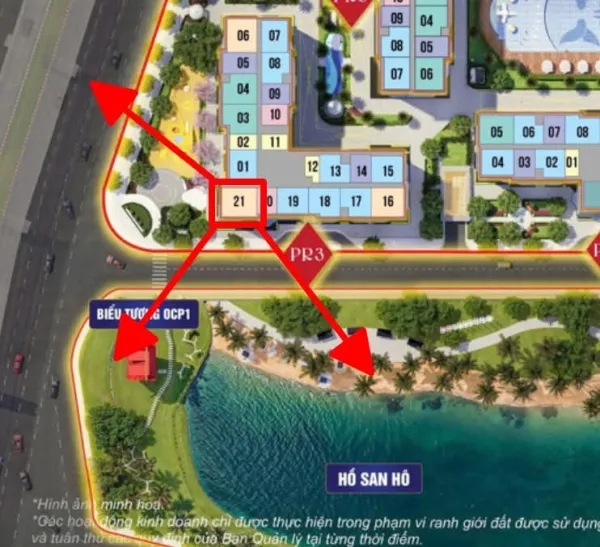 🔥 3PN View trực diện Hồ San Hô – Giá Tốt Nhất Thị Trường 