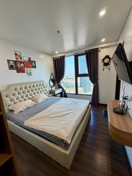 Cho thuê căn góc - Full đồ tại Hoàng Huy Grand