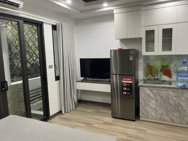 Cho thuê căn hộ mini tại Số 61C, Ngõ 193 Trích Sài, Phường Bưởi, Tây Hồ, Hà Nội. Chỉ 5.5tr