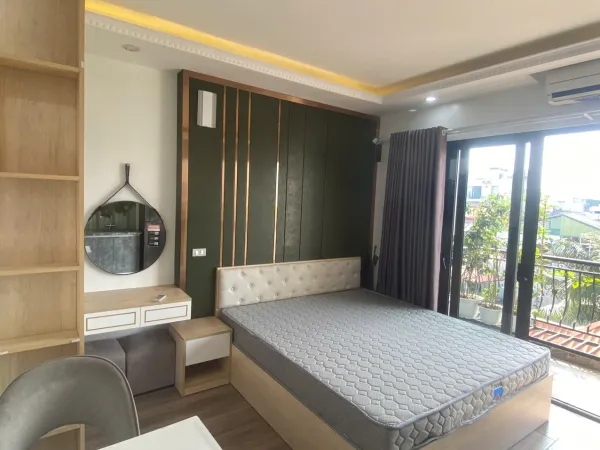 Cho thuê Căn chung cư mini full đồ tại Ngõ 193 Trích Sài. Ban công View hồ cực thoáng. Chỉ 6.5tr