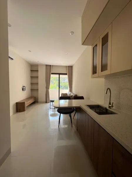Cho thuê chung cư mini 1 ngủ 1 khách ngay khu đô thị đầm trấu