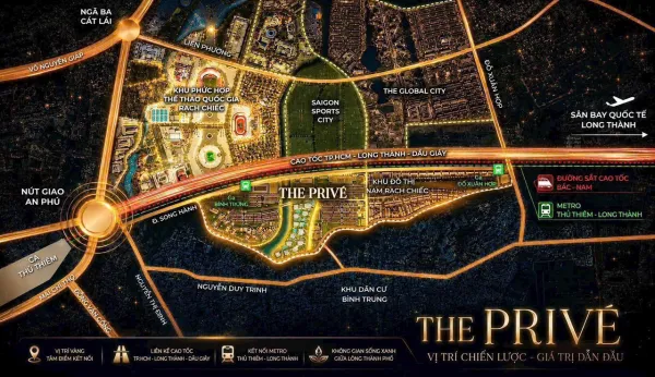 The Privé Quận 2 | Sở hữu căn hộ cao cấp giữa trung tâm mới TP.HCM